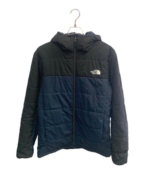 THE NORTH FACE（ザ ノース フェイス）THE NORTH FACE (ザ ノース フェイス) THE NORTH FACE　ネイビー×ブラック　中綿ジャケット ネイビー×ブラック サイズ:SIZE XLの古着・服飾アイテム