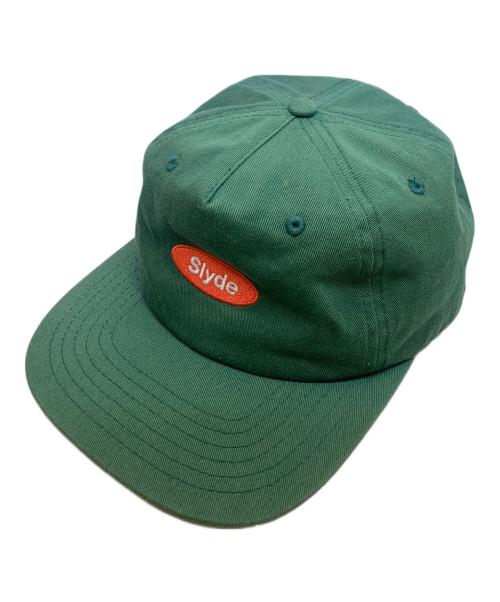 Slyde（スライド）Slyde (スライド) slyde　グリーン　キャップ グリーンの古着・服飾アイテム