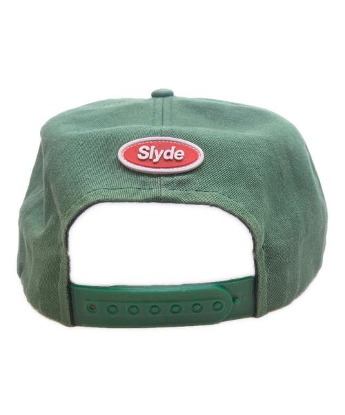 Slyde（スライド）Slyde (スライド) slyde　グリーン　キャップ グリーンの古着・服飾アイテム