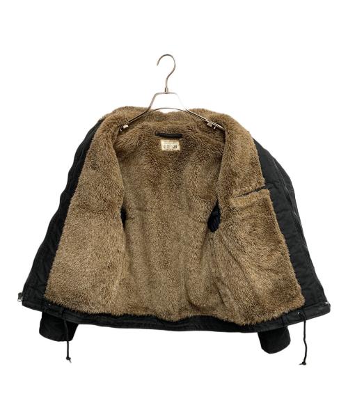 HOUSTON（ヒューストン）HOUSTON (ヒューストン) HOUSTON  ブラック デッキジャケット ブラック サイズ:SIZE 38の古着・服飾アイテム