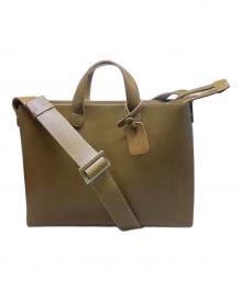 土屋鞄（ツチヤカバン）の古着「土屋鞄　ブラウン　ディアリオ 2wayトート　2WAYバッグ」｜ブラウン