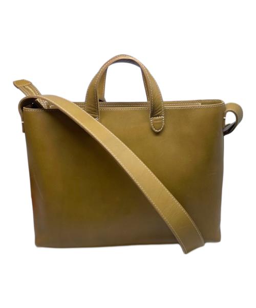 土屋鞄（ツチヤカバン）土屋鞄 (ツチヤカバン) 土屋鞄　ブラウン　ディアリオ 2wayトート　2WAYバッグ ブラウンの古着・服飾アイテム