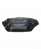 Patagoniaパタゴニア）の古着「Patagonia　BLACK HOLE WAIST PACK 5L　ブラック　ウエストバッグ」｜ブラック