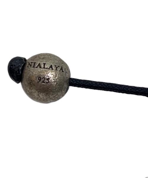 NIALAYA（ナイアラヤ）NIALAYA (ナイアラヤ) ブレスレット ブラックの古着・服飾アイテム