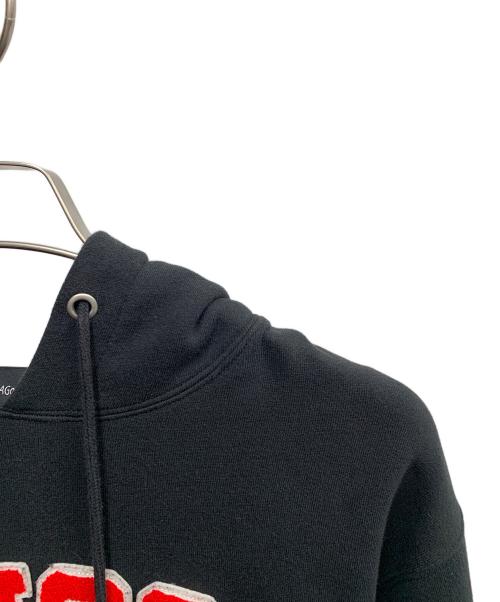 stussy（ステューシー）stussy (ステューシー) stussy　ブラック×レッド　パーカー ブラック×レッド サイズ:SIZE Lの古着・服飾アイテム
