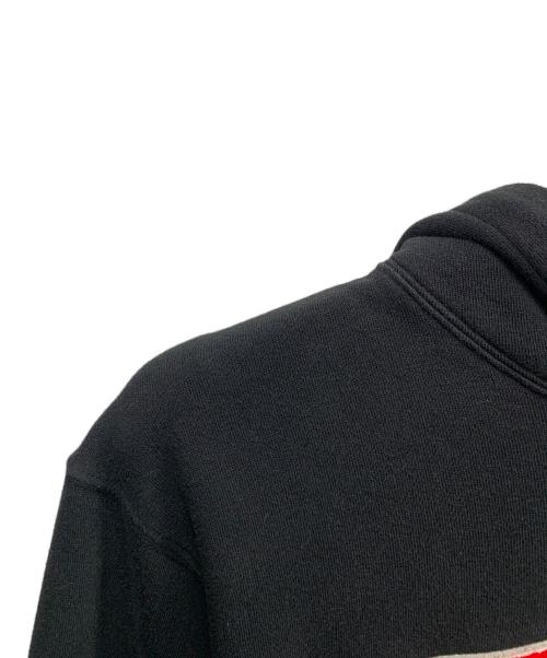 stussy（ステューシー）stussy (ステューシー) stussy　ブラック×レッド　パーカー ブラック×レッド サイズ:SIZE Lの古着・服飾アイテム