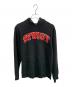 stussy（ステューシー）の古着「stussy　ブラック×レッド　パーカー」｜ブラック×レッド