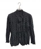 ISSEY MIYAKE MENイッセイミヤケメン）の古着「ISSEY MIYAKE MEN　ブラック　リバーシブルジャケット」｜ブラック