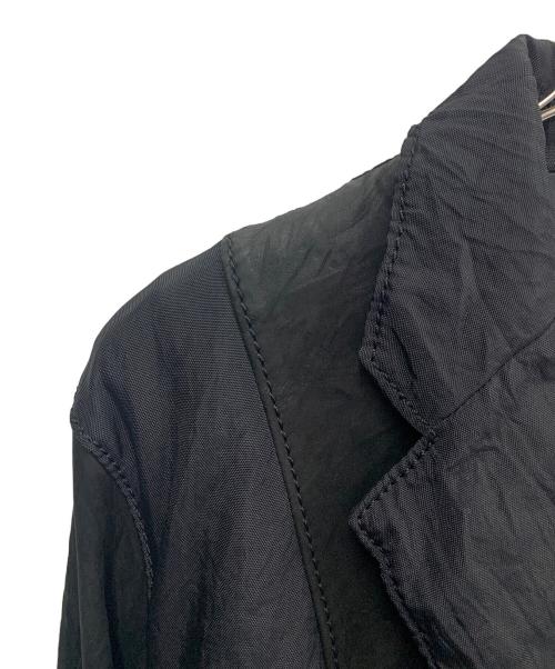 ISSEY MIYAKE MEN（イッセイミヤケメン）ISSEY MIYAKE MEN (イッセイミヤケメン) ISSEY MIYAKE MEN　ブラック　シワ加工　テーラードジャケット ブラック サイズ:SIZE 3の古着・服飾アイテム