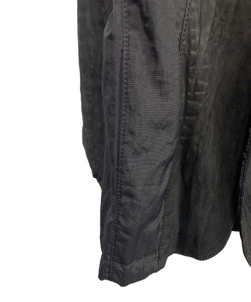 ISSEY MIYAKE MEN（イッセイミヤケメン）ISSEY MIYAKE MEN (イッセイミヤケメン) ISSEY MIYAKE MEN　ブラック　シワ加工　テーラードジャケット ブラック サイズ:SIZE 3の古着・服飾アイテム
