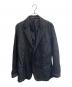 ISSEY MIYAKE MEN（イッセイミヤケメン）の古着「ISSEY MIYAKE MEN　ブラック　シワ加工　テーラードジャケット」｜ブラック