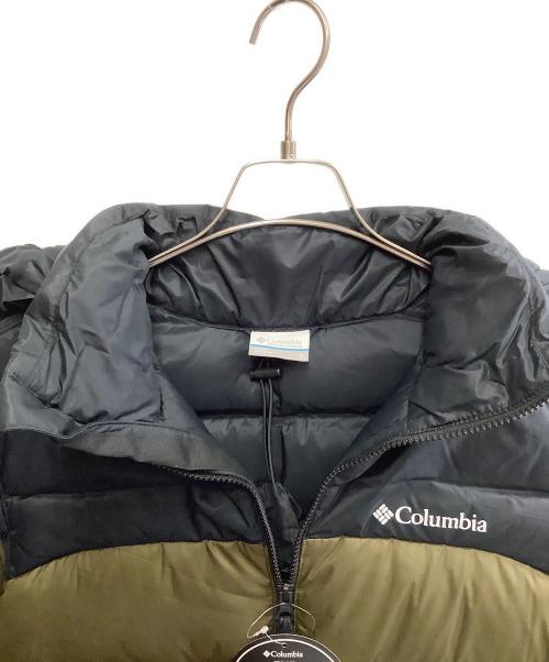 Columbia（コロンビア）Columbia (コロンビア) Columbia　ダウンジャケット オリーブ サイズ:S 未使用品の古着・服飾アイテム