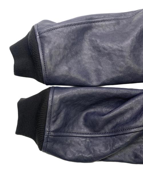 AVIREX（アヴィレックス）AVIREX (アヴィレックス) ACO CROSSOVER CWU PARKAR 24AW　レザージャケット ネイビー サイズ:XLの古着・服飾アイテム