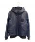AVIREX（アヴィレックス）の古着「ACO CROSSOVER CWU PARKAR 24AW　レザージャケット」｜ネイビー