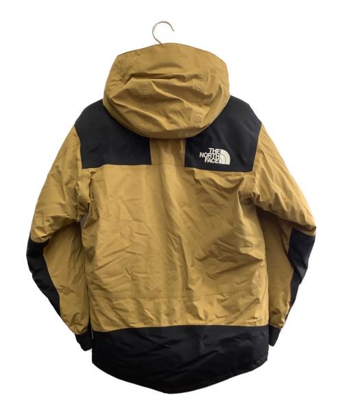 THE NORTH FACE（ザ ノース フェイス）THE NORTH FACE (ザ ノース フェイス) THE NORTH FACE マウンテンダウンジャケット ベージュ×ブラック サイズ:Sの古着・服飾アイテム