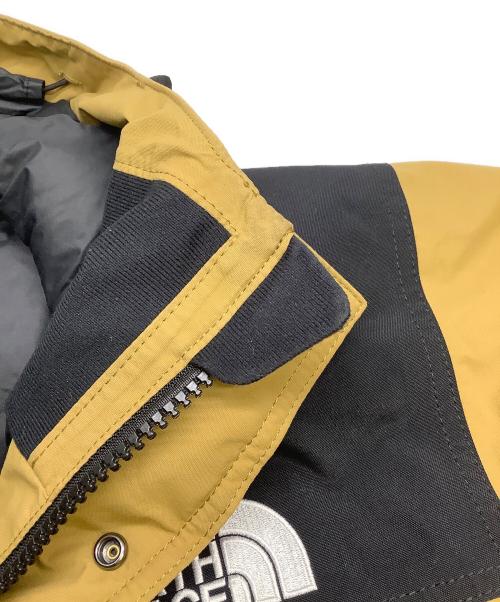 THE NORTH FACE（ザ ノース フェイス）THE NORTH FACE (ザ ノース フェイス) THE NORTH FACE マウンテンダウンジャケット ベージュ×ブラック サイズ:Sの古着・服飾アイテム