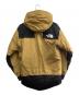 THE NORTH FACE (ザ ノース フェイス) THE NORTH FACE マウンテンダウンジャケット ベージュ×ブラック サイズ:S：28000円