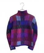 ISSEY MIYAKEイッセイミヤケ）の古着「ISSEY MIYAKE　長袖カットソー」｜パープル