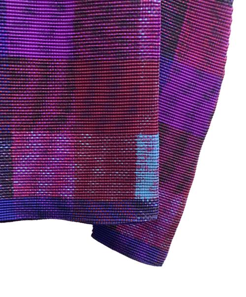 ISSEY MIYAKE（イッセイミヤケ）ISSEY MIYAKE (イッセイミヤケ) ISSEY MIYAKE　長袖カットソー パープル サイズ:FREEの古着・服飾アイテム