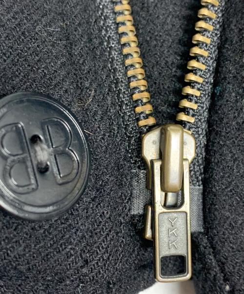 BALENCIAGA（バレンシアガ）BALENCIAGA (バレンシアガ) BALENCIAGA　ブラック　ウールブルゾン ブラック サイズ:SIZE Mの古着・服飾アイテム