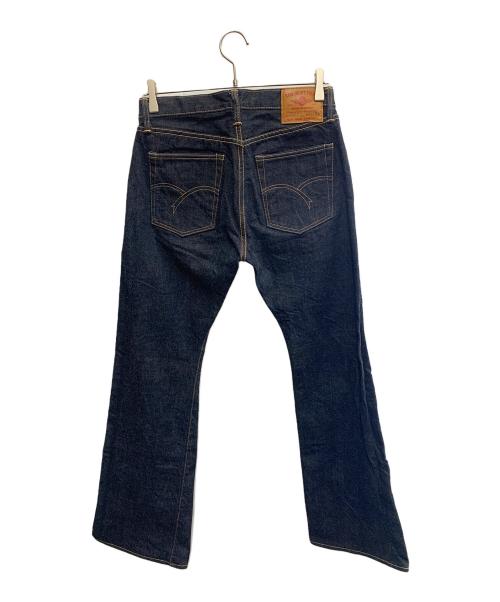 THE FLAT HEAD（ザ・フラットヘッド）THE FLAT HEAD (ザ・フラットヘッド) THE FLAT HEAD　インディゴ　	3007　ブーツカットデニムパンツ インディゴ サイズ:SIZE 78.5cm (W31)の古着・服飾アイテム