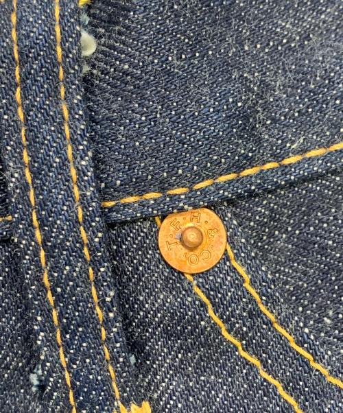 THE FLAT HEAD（ザ・フラットヘッド）THE FLAT HEAD (ザ・フラットヘッド) THE FLAT HEAD　インディゴ　	3007　ブーツカットデニムパンツ インディゴ サイズ:SIZE 78.5cm (W31)の古着・服飾アイテム