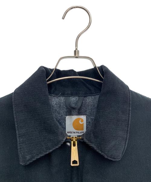 CarHartt（カーハート）CarHartt (カーハート) デトロイトジャケット 	USA製 125周年モデル ブラック サイズ:Mの古着・服飾アイテム