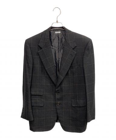 【中古】Brioni ブリオーニ ジャケット メンズXL相当 中古・古着通販】BRIONI (ブリオーニ) BRIONI グレー チェック