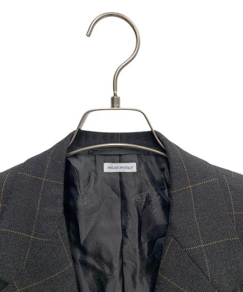 BRIONI（ブリオーニ）BRIONI (ブリオーニ) BRIONI　	グレー　チェック　FINISSIMO　テーラードジャケット グレー サイズ:不明の古着・服飾アイテム