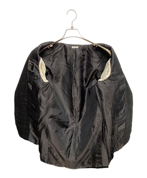 BRIONI（ブリオーニ）BRIONI (ブリオーニ) BRIONI　	グレー　チェック　FINISSIMO　テーラードジャケット グレー サイズ:不明の古着・服飾アイテム