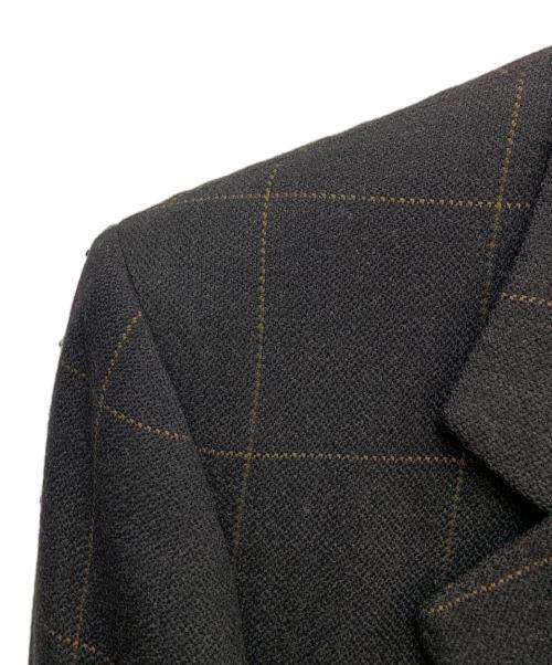 BRIONI（ブリオーニ）BRIONI (ブリオーニ) BRIONI　	グレー　チェック　FINISSIMO　テーラードジャケット グレー サイズ:不明の古着・服飾アイテム