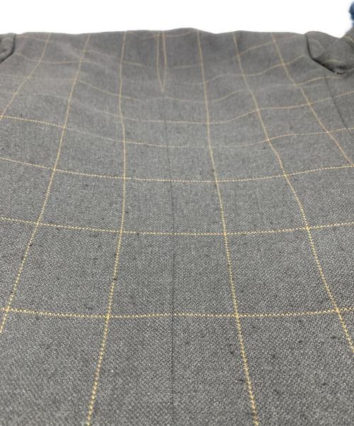 BRIONI（ブリオーニ）BRIONI (ブリオーニ) BRIONI　	グレー　チェック　FINISSIMO　テーラードジャケット グレー サイズ:不明の古着・服飾アイテム