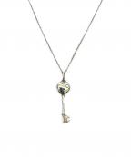 TIFFANY & Co.ティファニー）の古着「Tiffany & Co.　SILVER925　シルバー　ハートキー　シルバーネックレス」｜シルバー