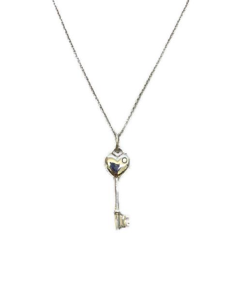 TIFFANY & Co.（ティファニー）TIFFANY & Co. (ティファニー) Tiffany & Co.　SILVER925　シルバー　ハートキー　シルバーネックレス シルバーの古着・服飾アイテム