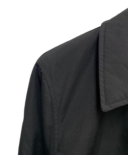 THE NORTHFACE PURPLELABEL（ザ・ノースフェイス パープルレーベル）THE NORTHFACE PURPLELABEL (ザ・ノースフェイス パープルレーベル) THE NORTHFACE PURPLELABEL　ブラック　ステンカラーコート ブラック サイズ:SIZE Lの古着・服飾アイテム