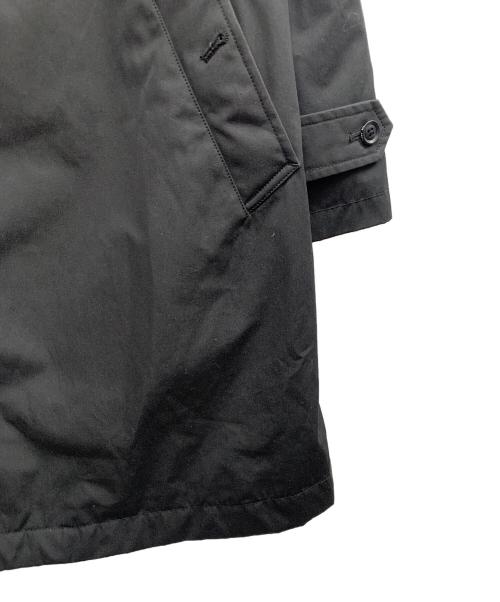 THE NORTHFACE PURPLELABEL（ザ・ノースフェイス パープルレーベル）THE NORTHFACE PURPLELABEL (ザ・ノースフェイス パープルレーベル) THE NORTHFACE PURPLELABEL　ブラック　ステンカラーコート ブラック サイズ:SIZE Lの古着・服飾アイテム