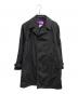 THE NORTHFACE PURPLELABEL（ザ・ノースフェイス パープルレーベル）の古着「THE NORTHFACE PURPLELABEL　ブラック　ステンカラーコート」｜ブラック