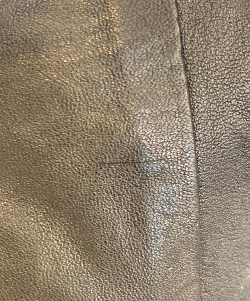 discord Yohji Yamamoto（ディスコード ヨウジヤマモト）discord Yohji Yamamoto (ディスコード ヨウジヤマモト) discord Yohji Yamamoto　	ブラック　レザーバッグ ブラックの古着・服飾アイテム