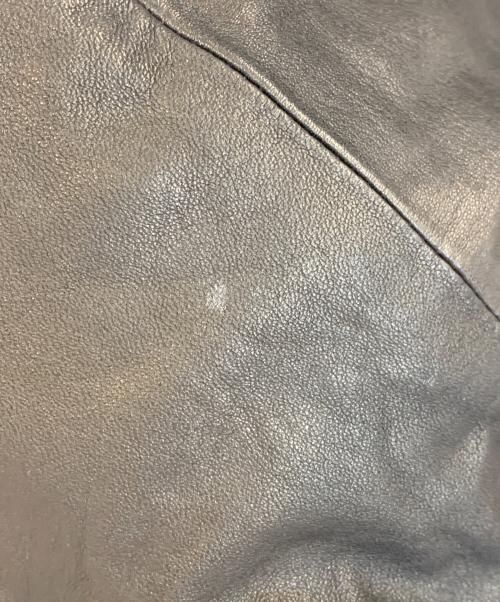 discord Yohji Yamamoto（ディスコード ヨウジヤマモト）discord Yohji Yamamoto (ディスコード ヨウジヤマモト) discord Yohji Yamamoto　	ブラック　レザーバッグ ブラックの古着・服飾アイテム