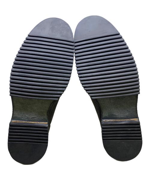 Yohji Yamamoto pour homme（ヨウジヤマモト プールオム）Yohji Yamamoto pour homme (ヨウジヤマモト プールオム) Yohji Yamamoto pour homme　ブラック　ドレスシューズ ブラック サイズ:SIZE 04の古着・服飾アイテム