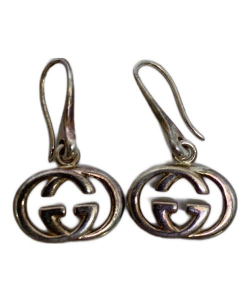 GUCCI（グッチ）GUCCI (グッチ) GUCCI　インターロッキングGフックピアス　SILVER925　ピアスの古着・服飾アイテム