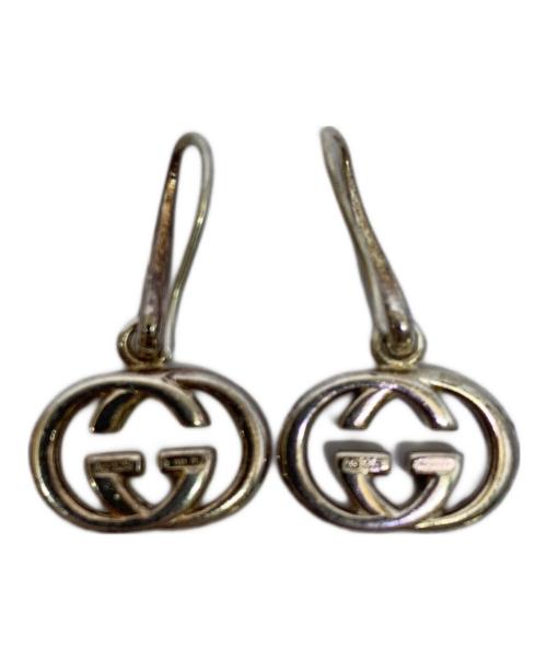 GUCCI（グッチ）GUCCI (グッチ) GUCCI　インターロッキングGフックピアス　SILVER925　ピアスの古着・服飾アイテム
