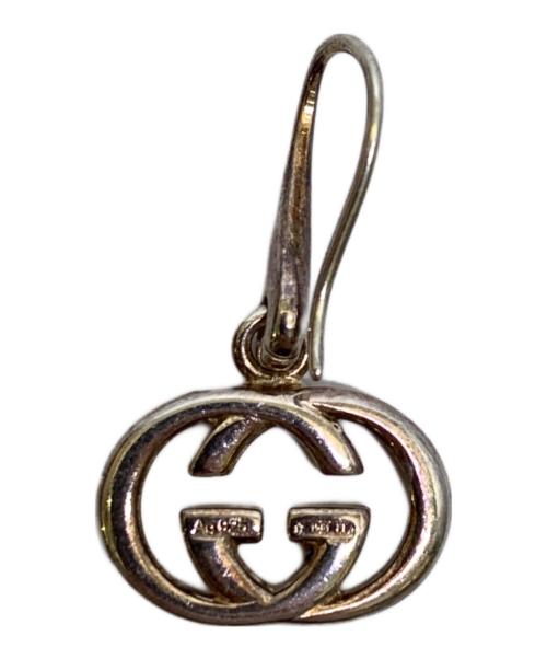 GUCCI（グッチ）GUCCI (グッチ) GUCCI　インターロッキングGフックピアス　SILVER925　ピアスの古着・服飾アイテム