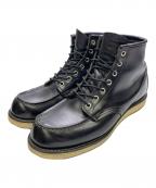 RED WINGレッドウィング）の古着「6-inch Classic Moc」｜ブラック