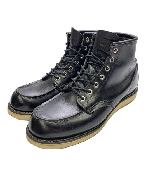 RED WING（レッドウィング）RED WING (レッドウィング) 6-inch Classic Moc ブラック サイズ:SIZE 26.5cmの古着・服飾アイテム