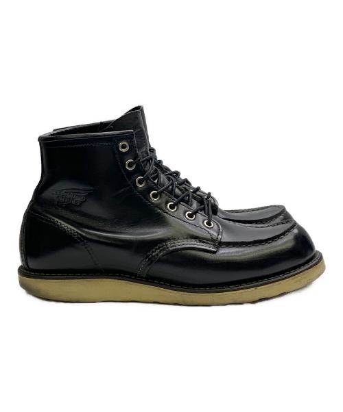 RED WING（レッドウィング）RED WING (レッドウィング) 6-inch Classic Moc ブラック サイズ:SIZE 26.5cmの古着・服飾アイテム