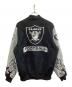 NFL (ナショナル・フットボール・リーグ) NFL　ラスベガスレイダース　スタジャン グレー×ブラック サイズ:XL：20000円