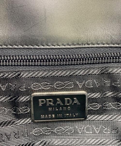 PRADA（プラダ）PRADA (プラダ) PRADA　ブラック　トートバッグ ブラックの古着・服飾アイテム