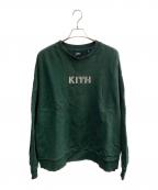 KITHキス）の古着「KITH　カーキ　スウェット」｜カーキ