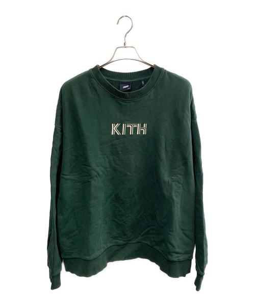 KITH（キス）KITH (キス) KITH　カーキ　スウェット カーキ サイズ:SIZE XLの古着・服飾アイテム
